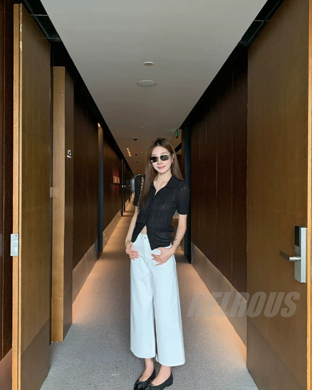 High-Waist Straight-Leg Cropped Pants_BDHL8333