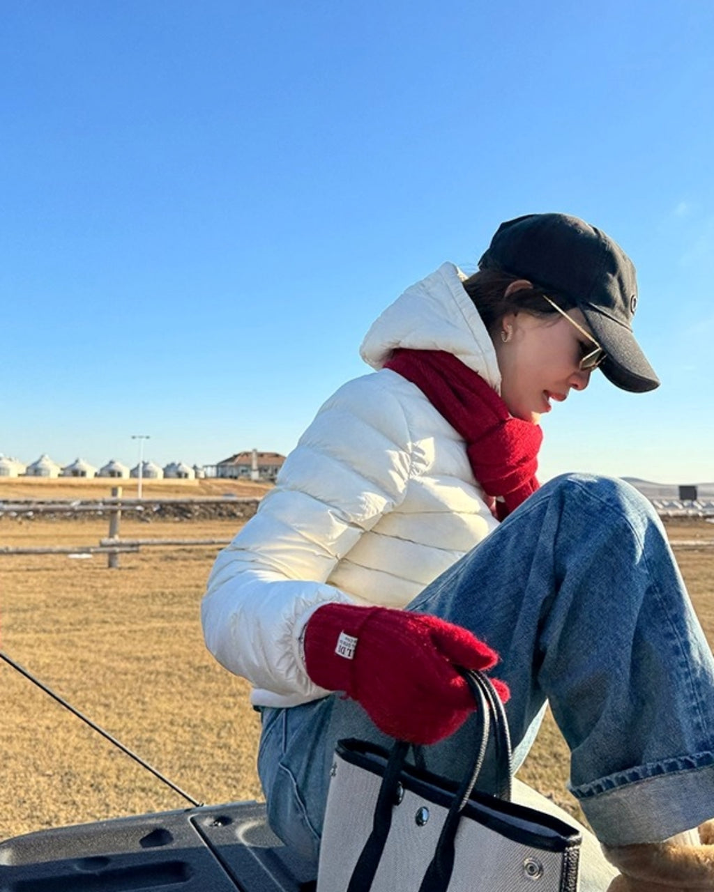 Light Slim Hooded Short Down Jacket_BDHL8028