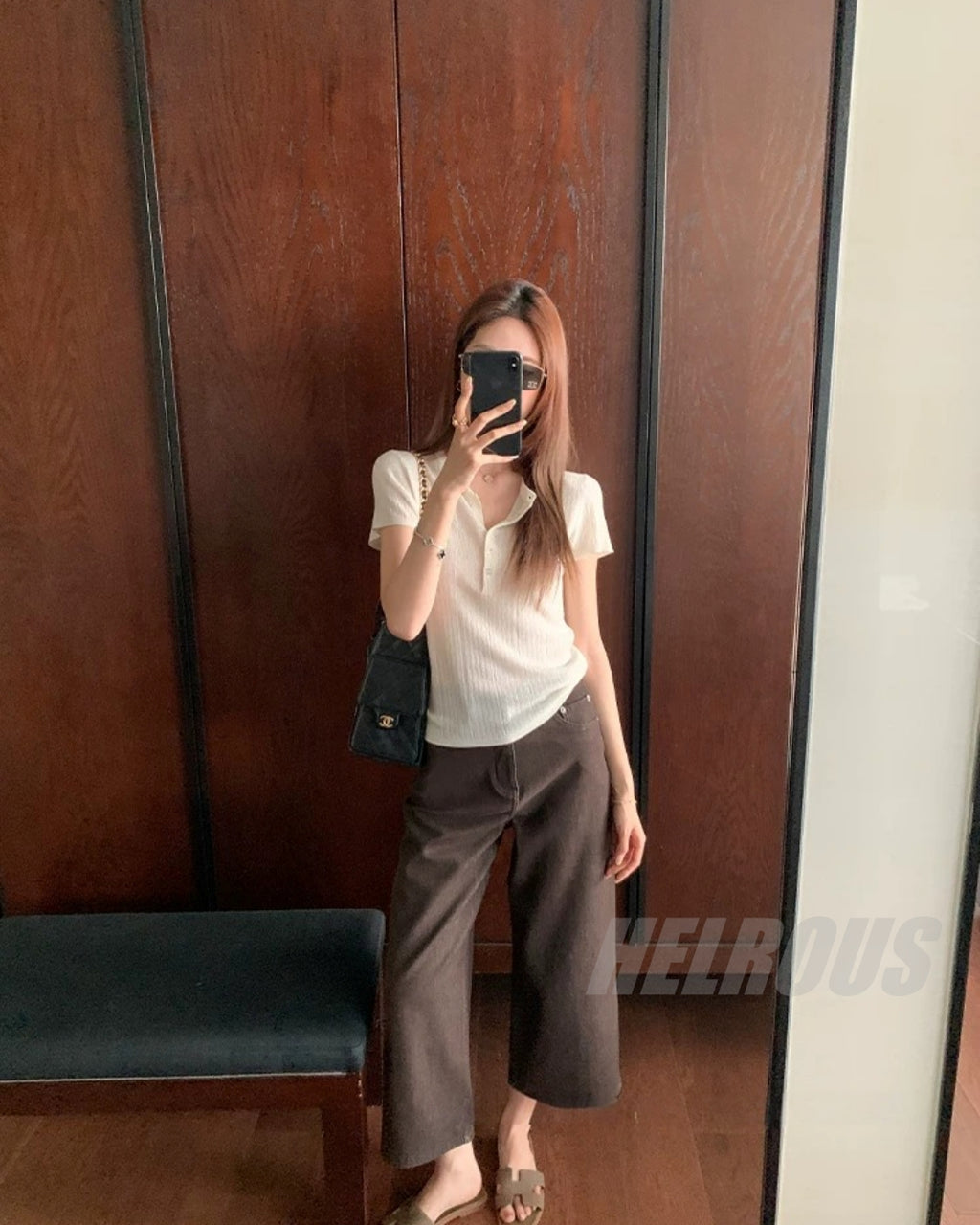 High-Waist Straight-Leg Cropped Pants_BDHL8333