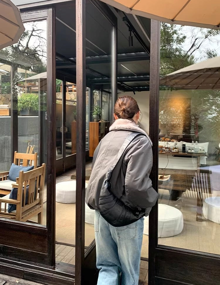 Reversible Faux Fur Parka Jacket_BDHL8180