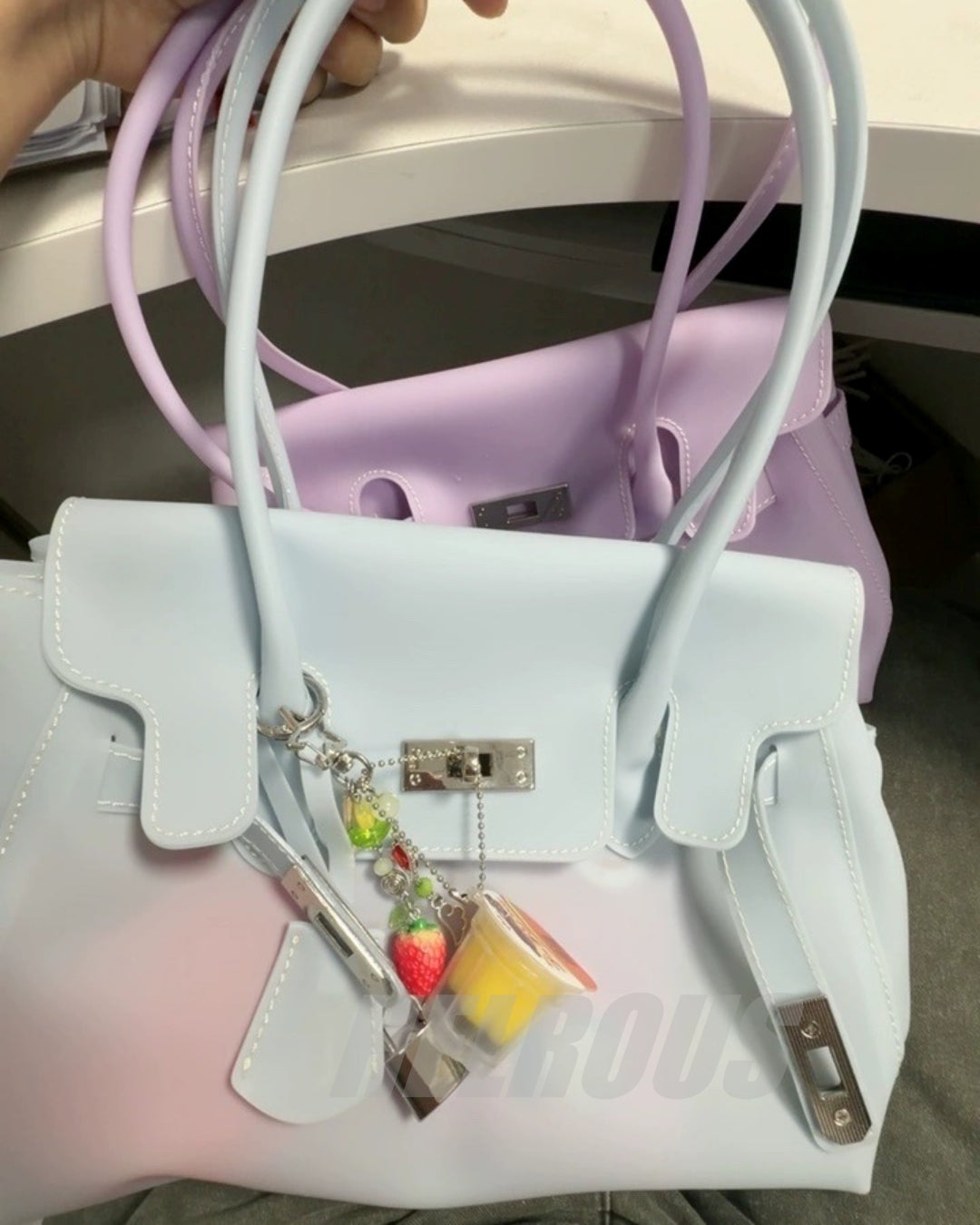 Small Jelly TPU Handbag_BDHL8306