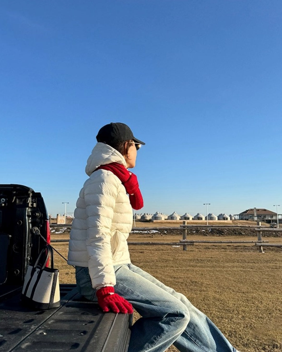 Light Slim Hooded Short Down Jacket_BDHL8028