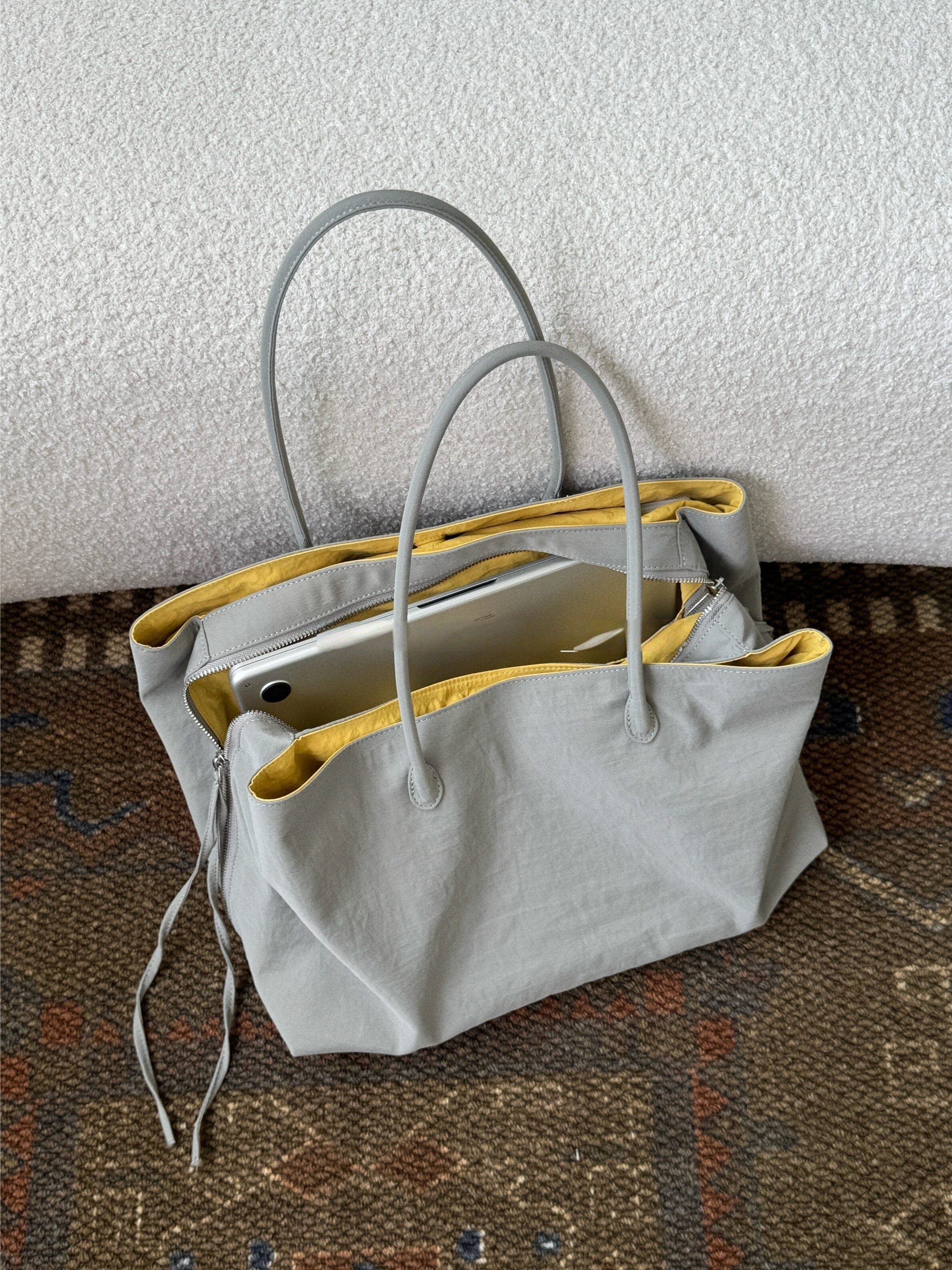 Quick-Dry Nylon Tote Bag_BDHL8381