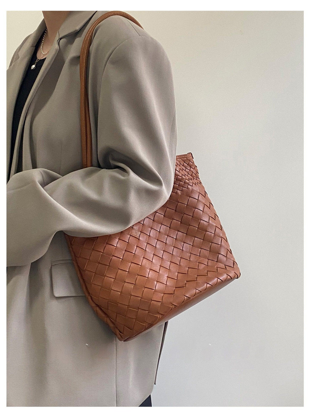 Woven Tote Bag_BDHL8382