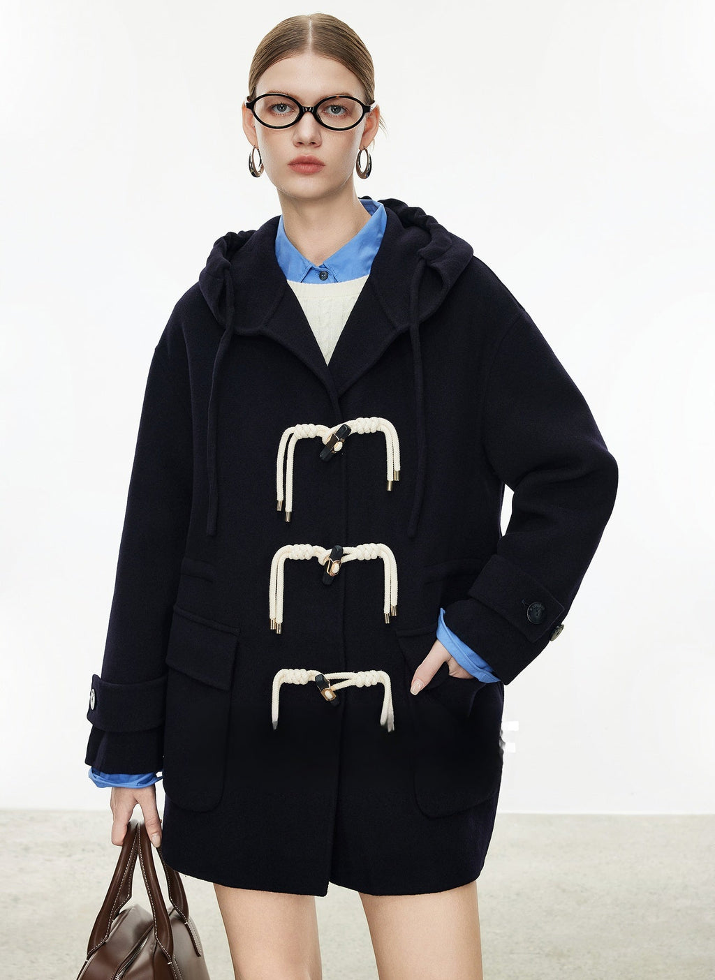 Simple Design Duffle Coat_BDHL7973