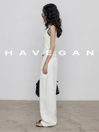 Two-Piece Style Knitted Vest_BDHL7356