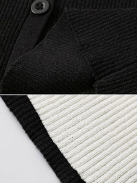 Two-Piece Style Knitted Vest_BDHL7356