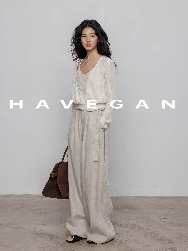 Camisole And Cardigan Knit Set_BDHL7362