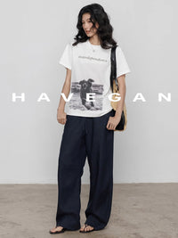 Loose-Fitting Draped Pants_BDHL7355