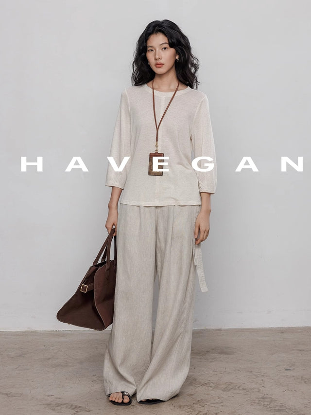 Knitted Thin Long-Sleeved Tops_BDHL7364