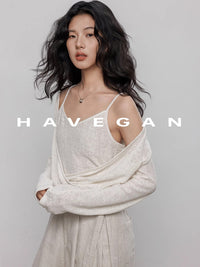 Camisole And Cardigan Knit Set_BDHL7362