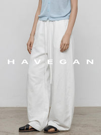 Loose-Fitting Draped Pants_BDHL7355