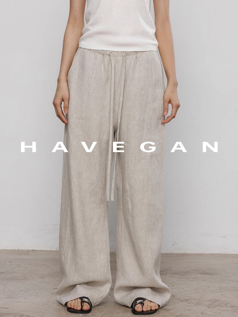 Loose-Fitting Draped Pants_BDHL7355