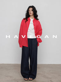 Loose-Fitting Draped Pants_BDHL7355