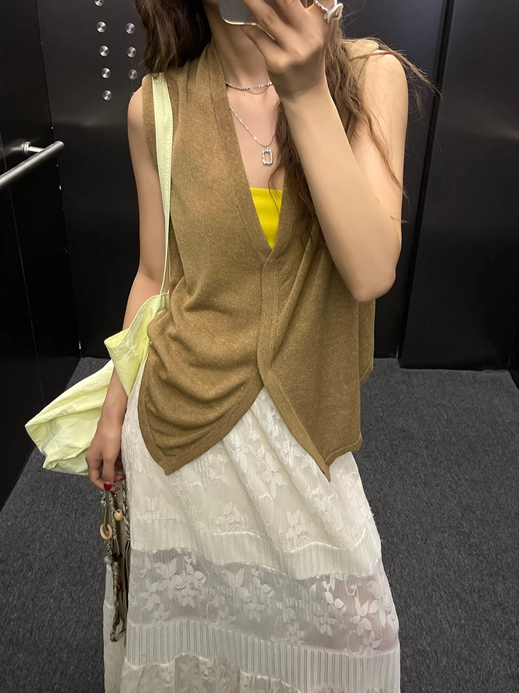 重疊無袖上衣_BDHL7350