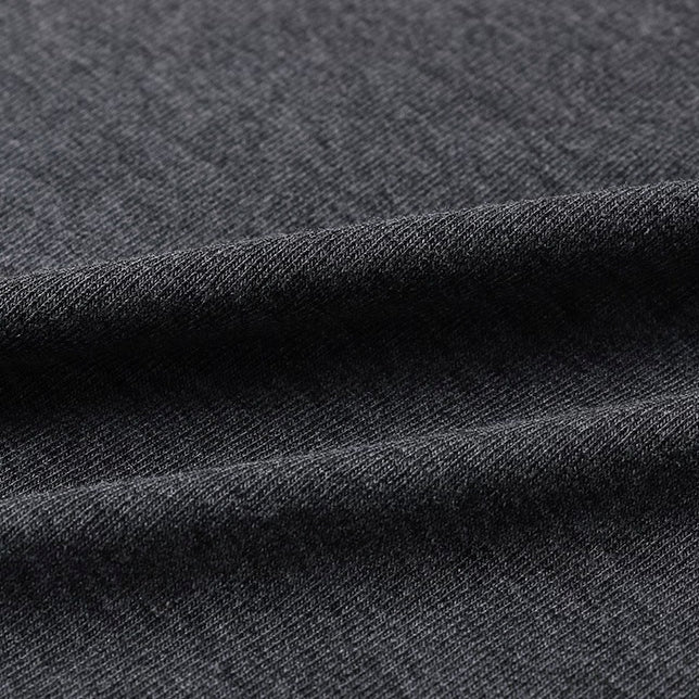 Diagonal Collar Knitted T-Shirt_BDHL7365