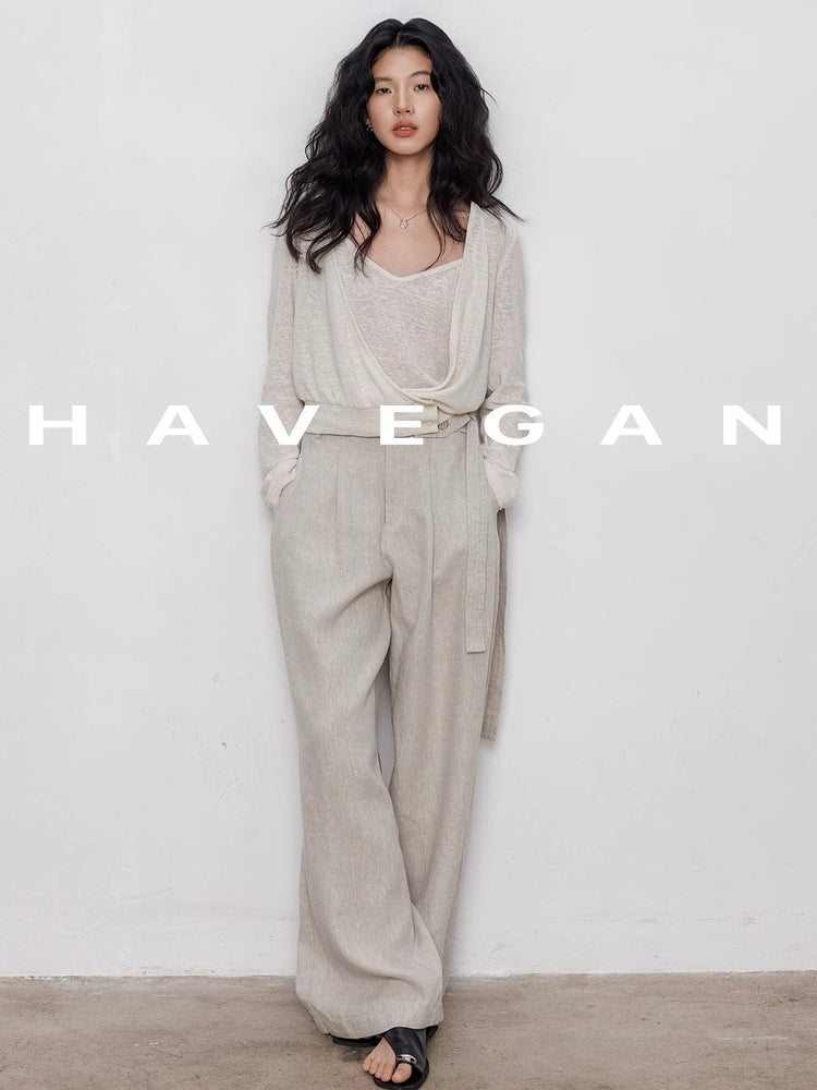 Camisole And Cardigan Knit Set_BDHL7362