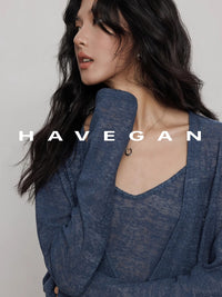 Camisole And Cardigan Knit Set_BDHL7362
