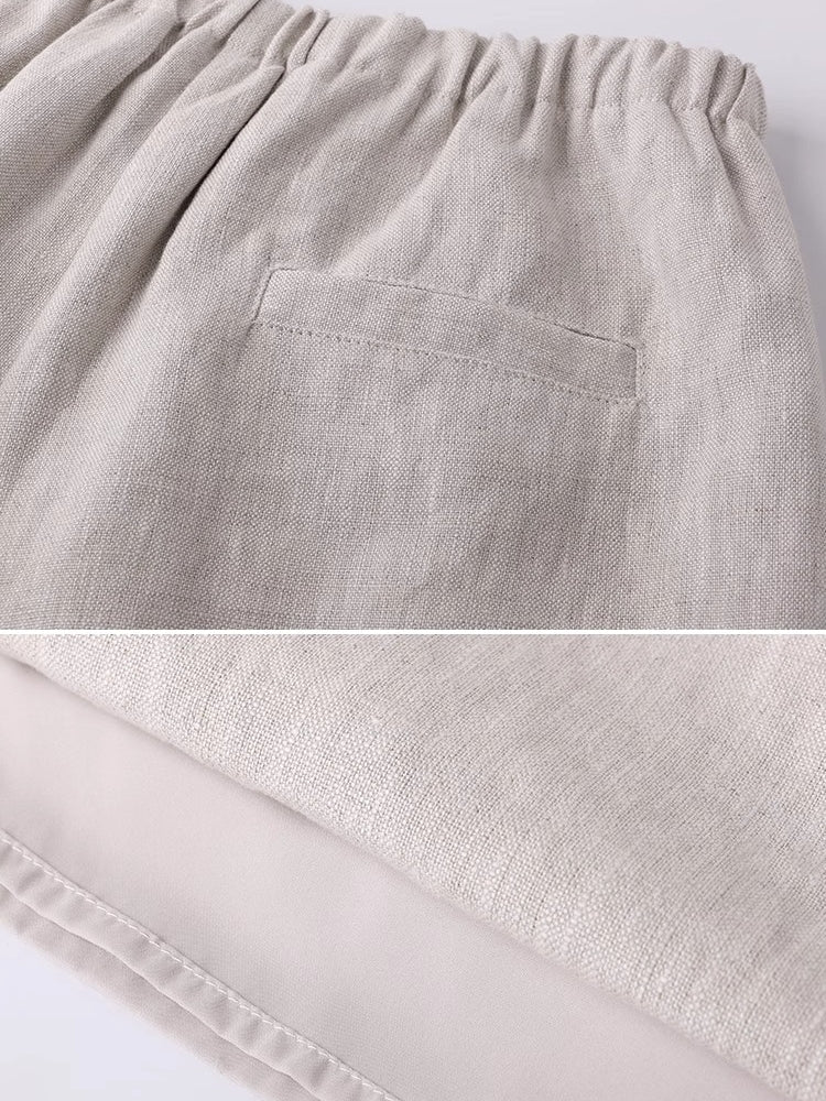 Loose-Fitting Draped Pants_BDHL7355