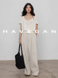 Light Cardigan And Camisole SetBDHL7363
