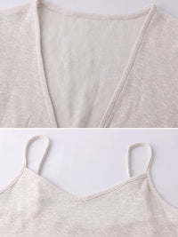 Light Cardigan And Camisole SetBDHL7363