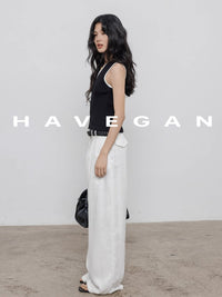 Two-Piece Style Knitted Vest_BDHL7356