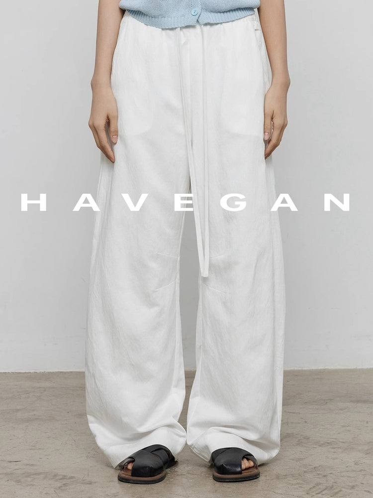 Loose-Fitting Draped Pants_BDHL7355