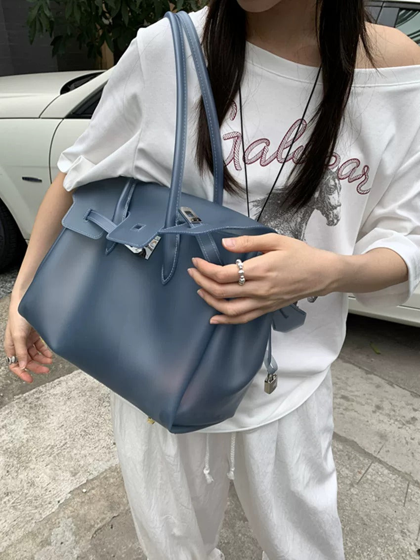 Jelly Turn-Lock Tote Bag_BDHL8250