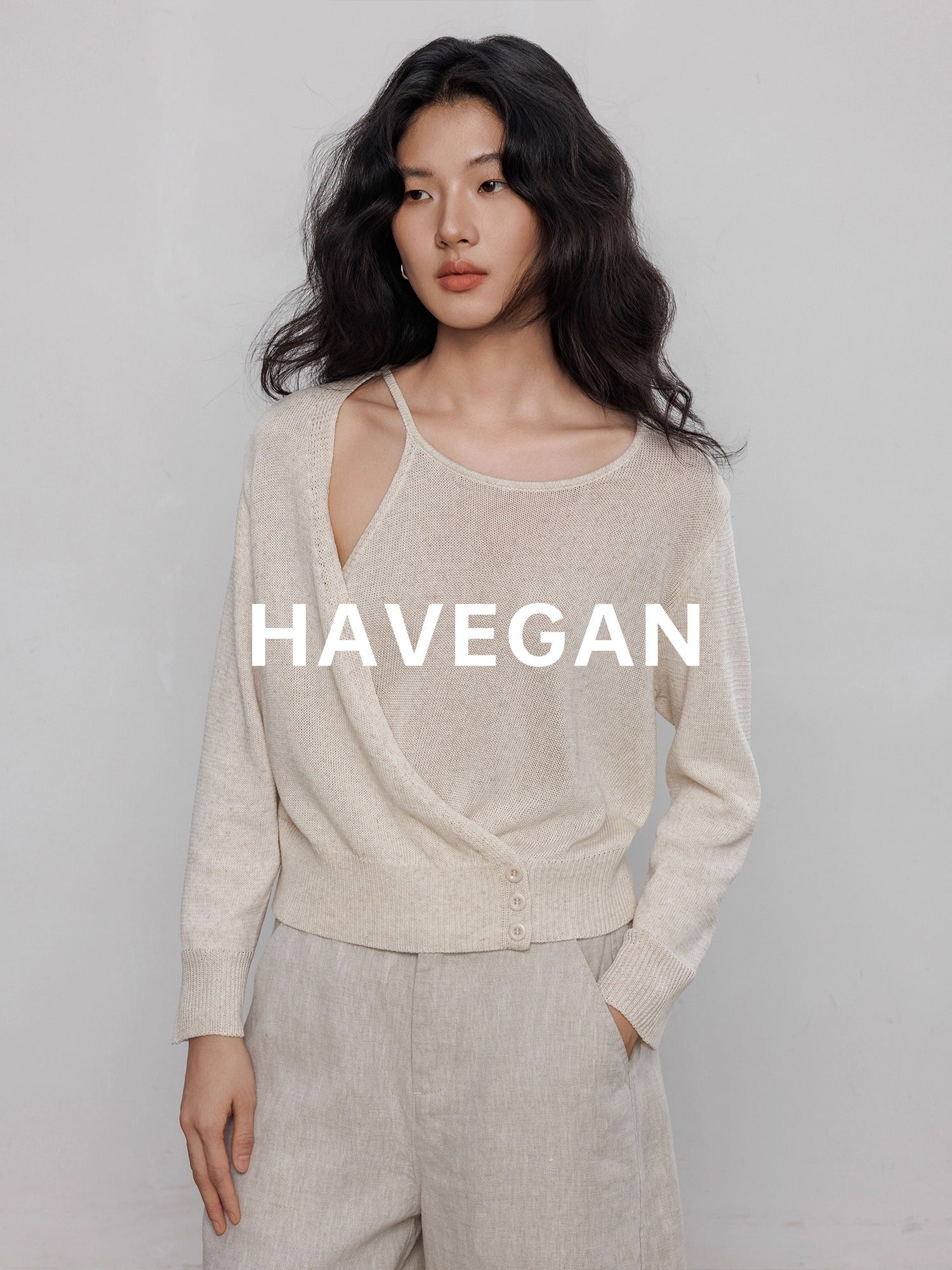 One-Sided Halter Cachet Tops_BDHL7053