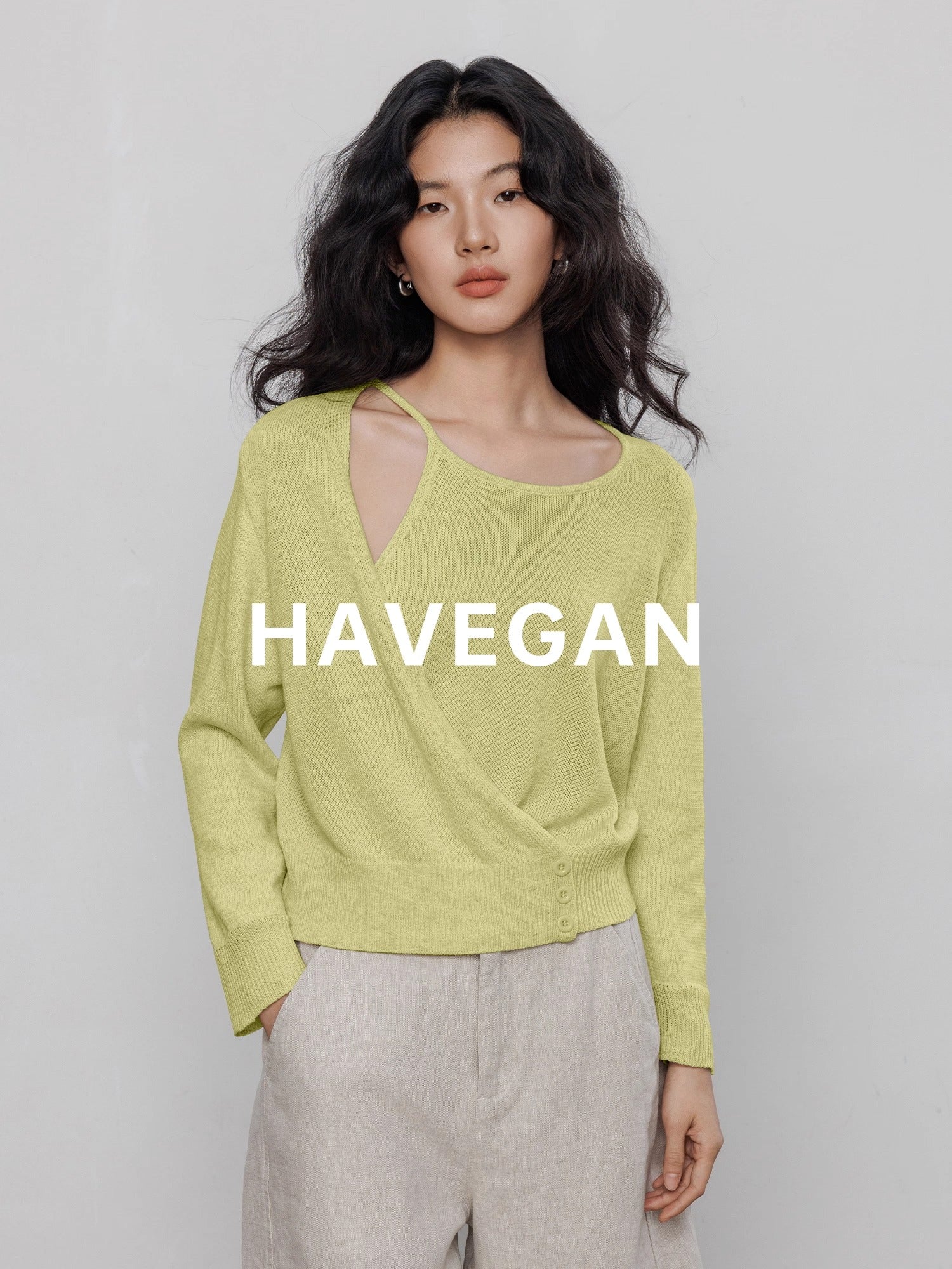 One-Sided Halter Cachet Tops_BDHL7053