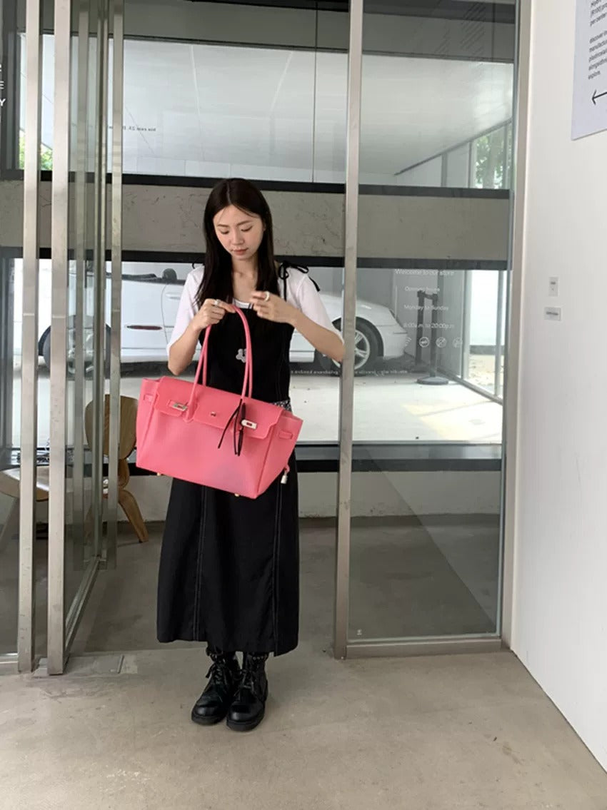 Jelly Turn-Lock Tote Bag_BDHL8250