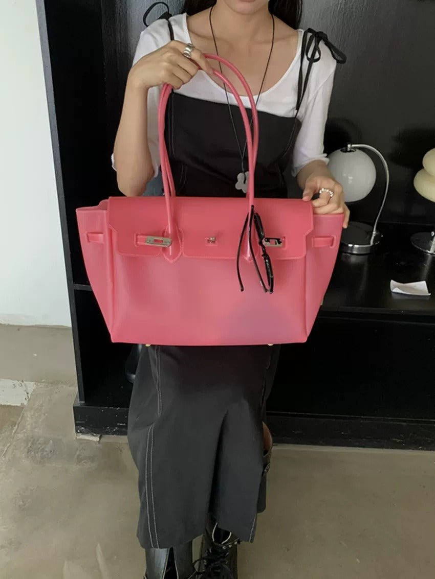 Jelly Turn-Lock Tote Bag_BDHL8250