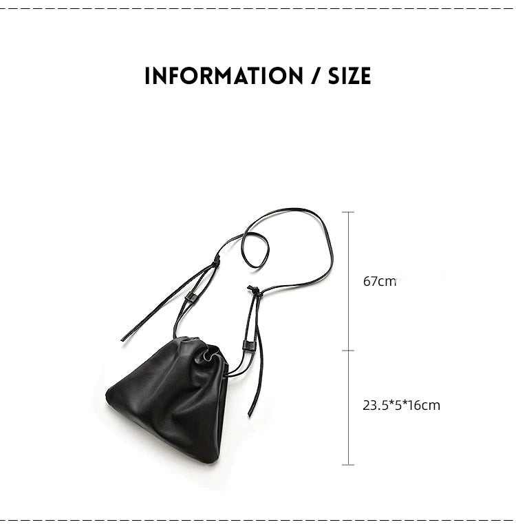Cloud Pleated Mini Crossbody Bag_BDHL8328