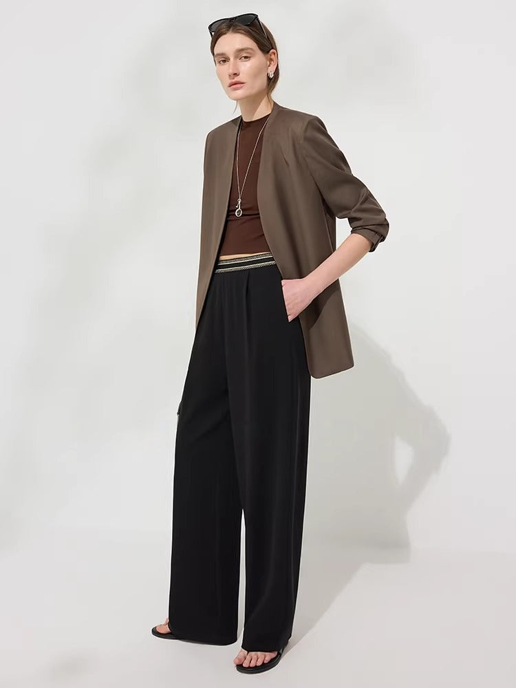 Custom Waistband Relaxed Straight-Leg Pants_BDHL8231