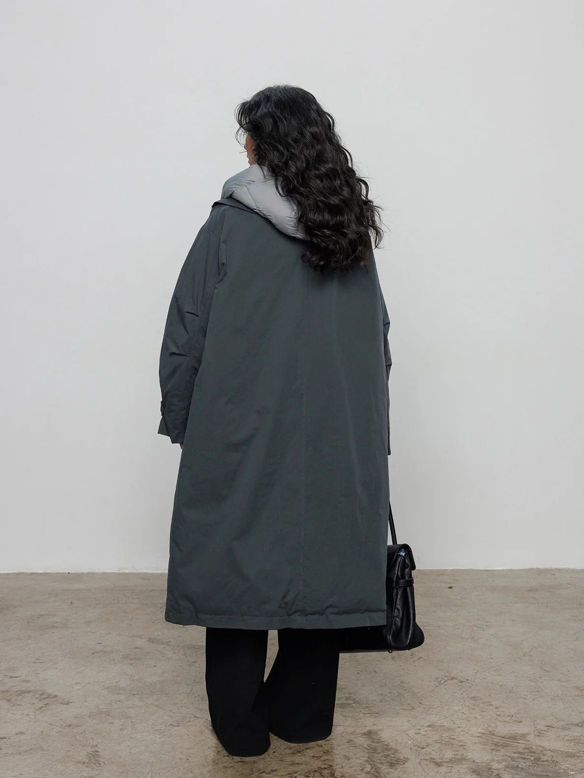 Hooded Reversible Long Down Jacket_BDHL8102