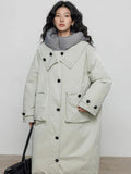 Hooded Reversible Long Down Jacket_BDHL8102