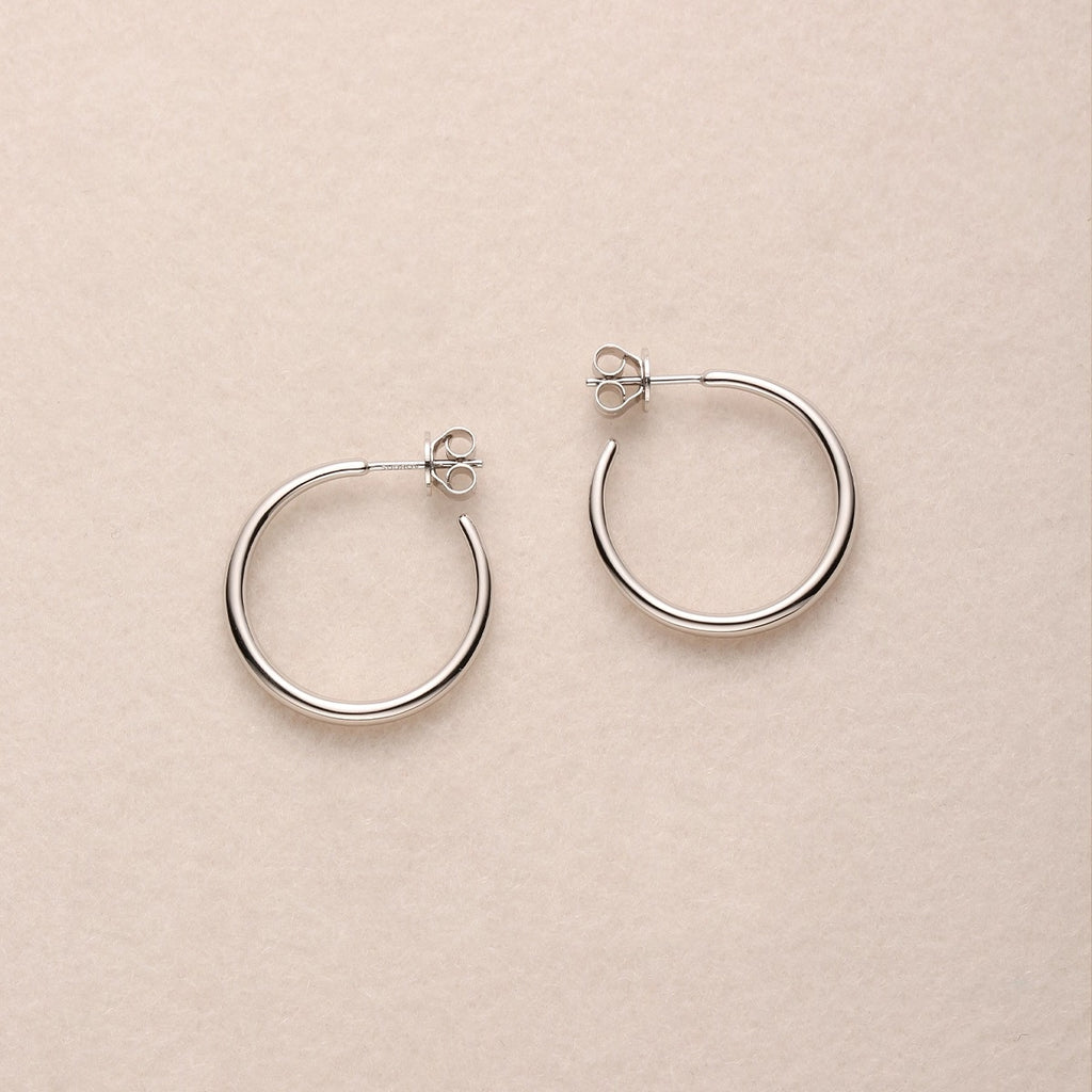 Plain ring stud pierce_BDHL4968