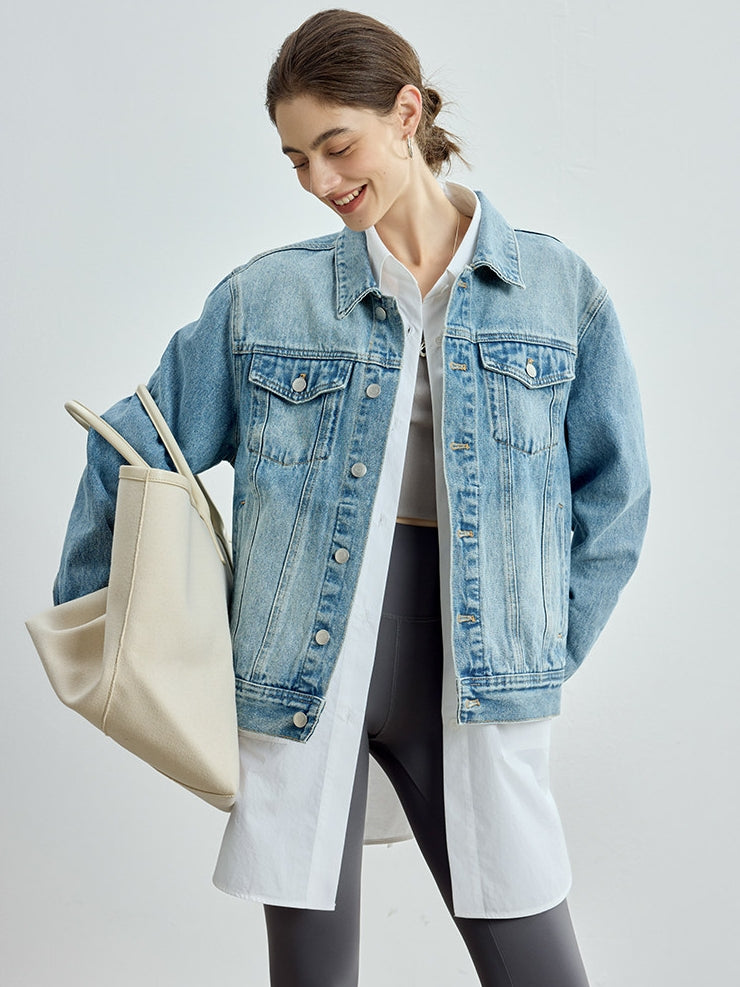 Retro Denim Short Jacket_BDHL8141