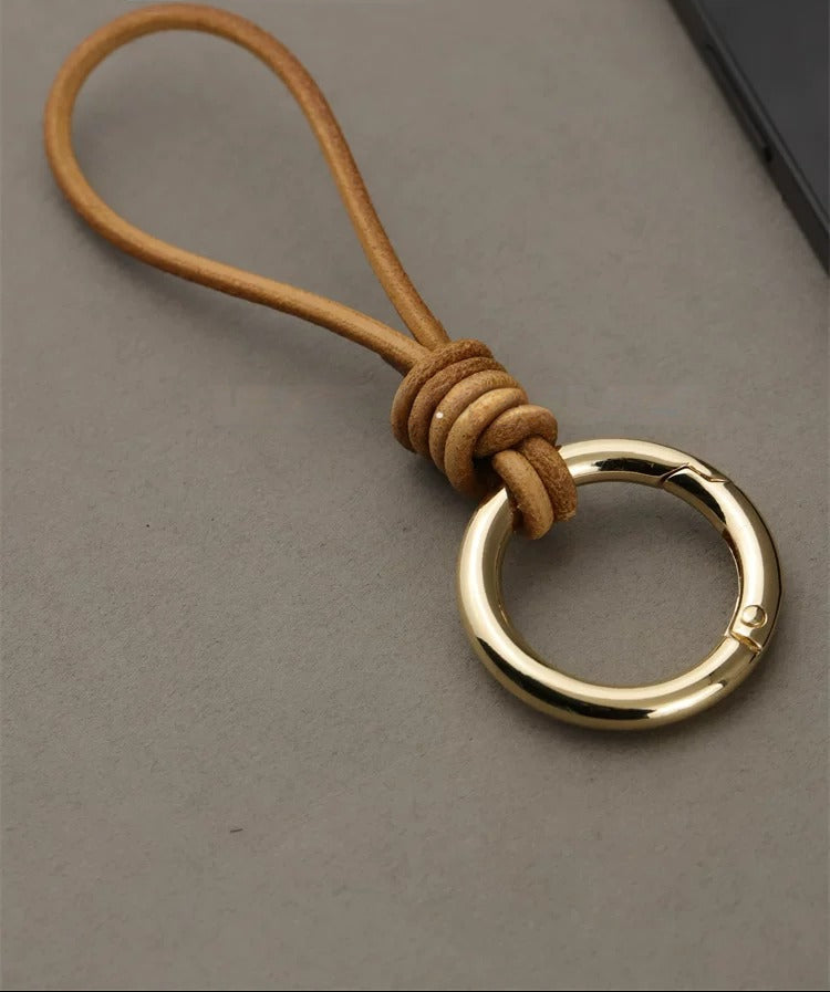 Braided Cord Keychain Buckle Strap_BDHL8416