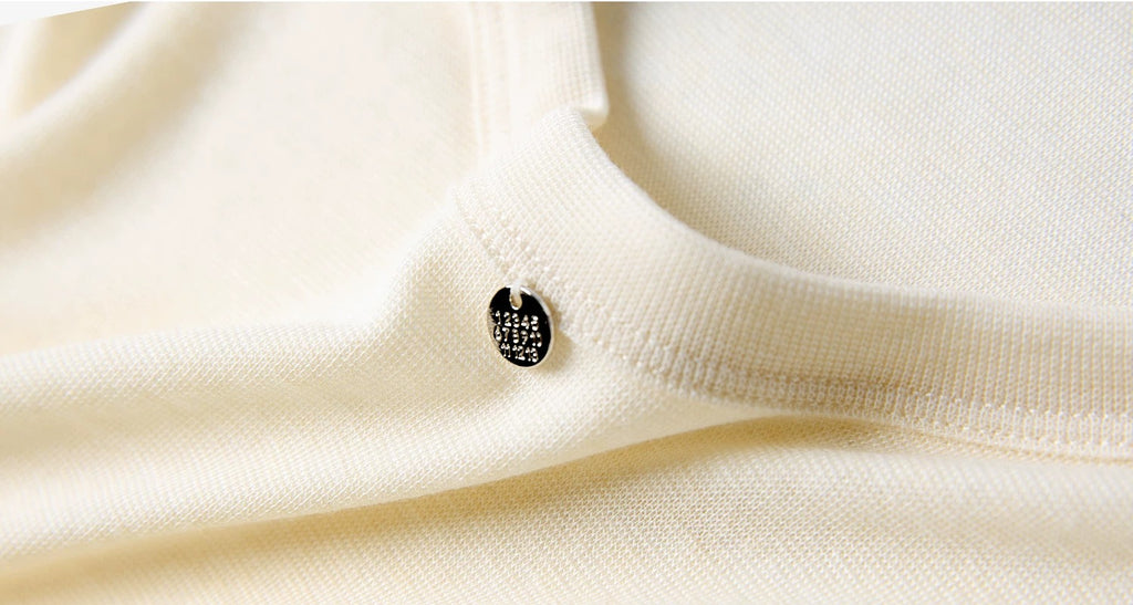 Tencel-Wool Slim Short-Sleeve Top_BDHL8335