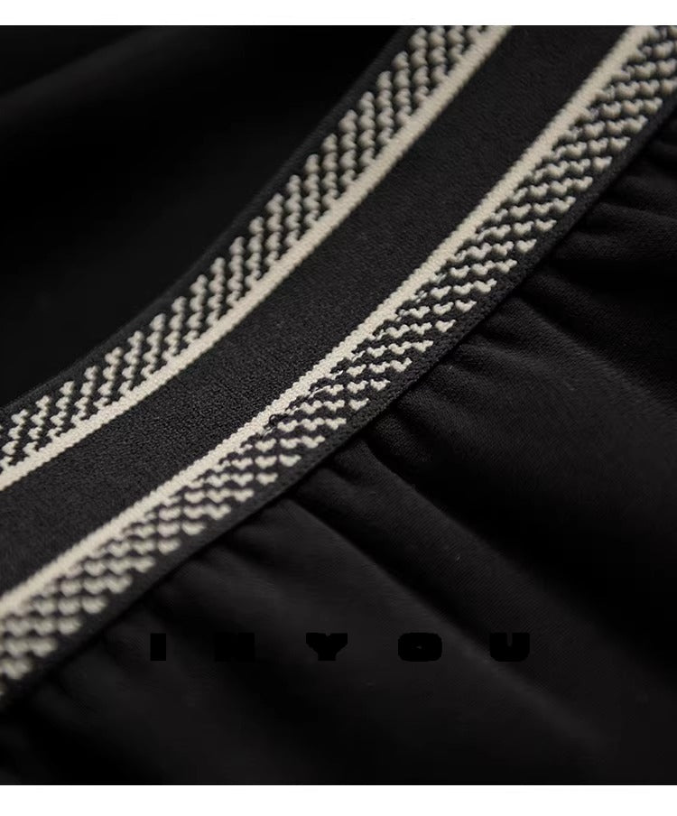 Custom Waistband Relaxed Straight-Leg Pants_BDHL8231