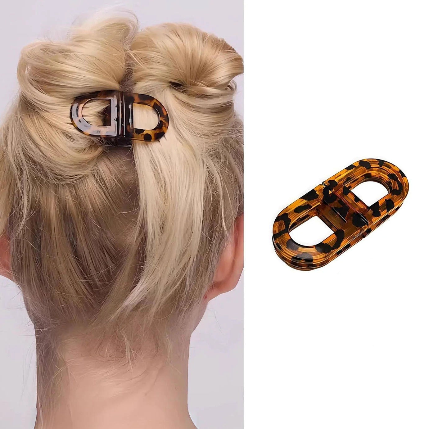 Tortoiseshell Hair Clip_BDHL8384