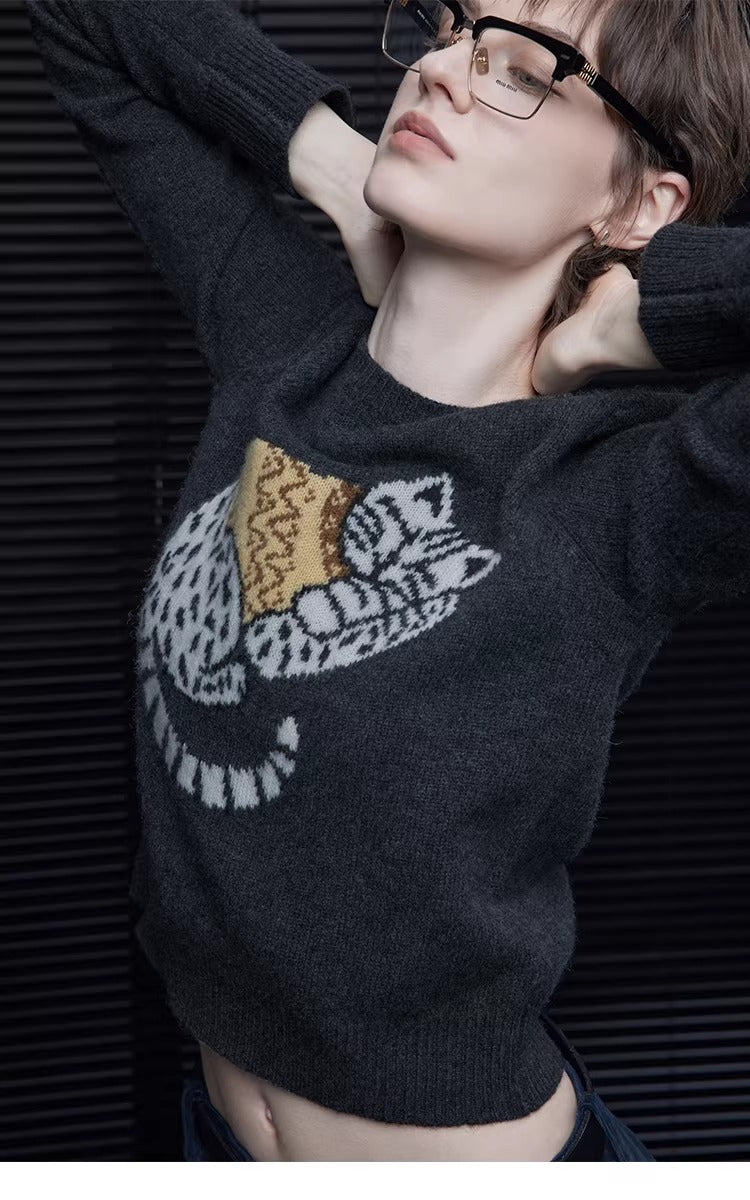 Wool Knit Sweater_BDHL8178