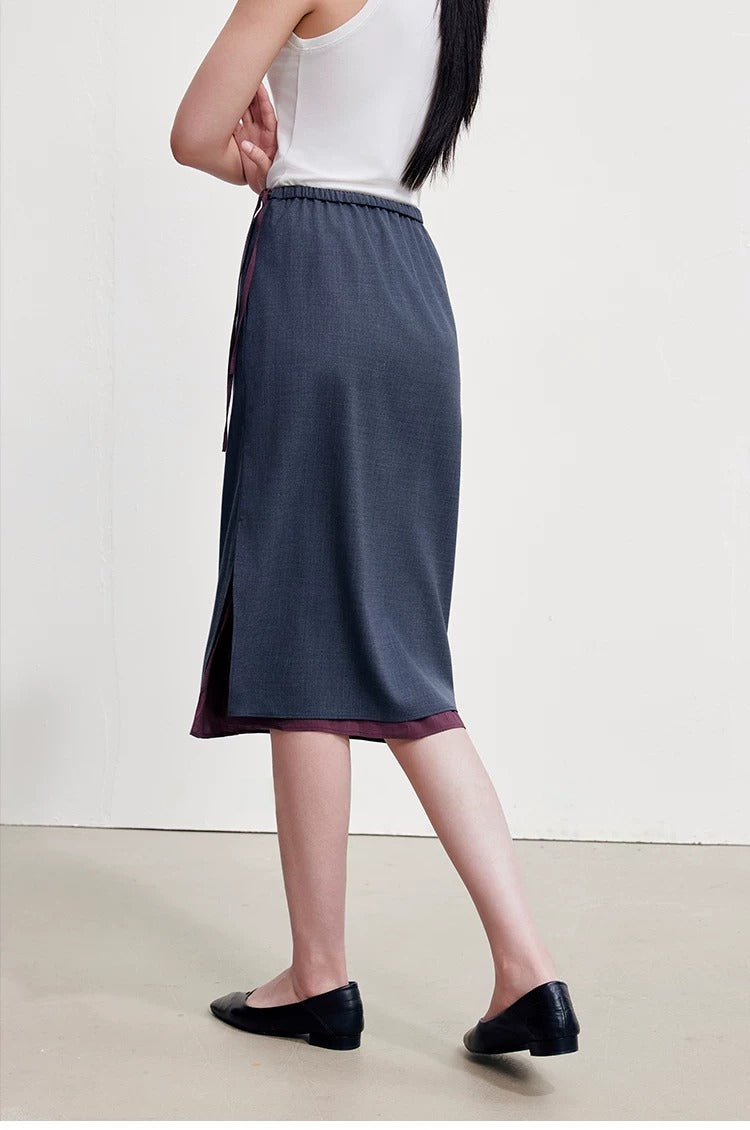Wool-Blend Midi Skirt_BDHL8397