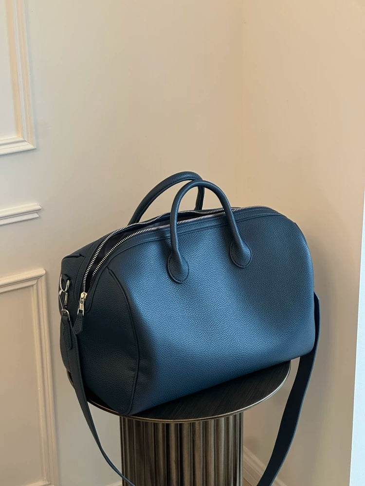 【Restock】Blue Large Capacity Boston Bag_BDHL8053