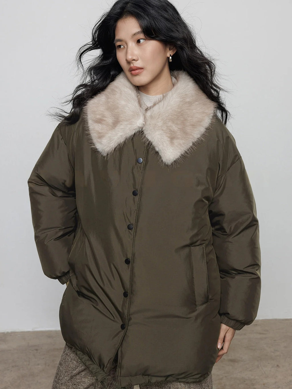 毛領羽絨外套_BDHL8083