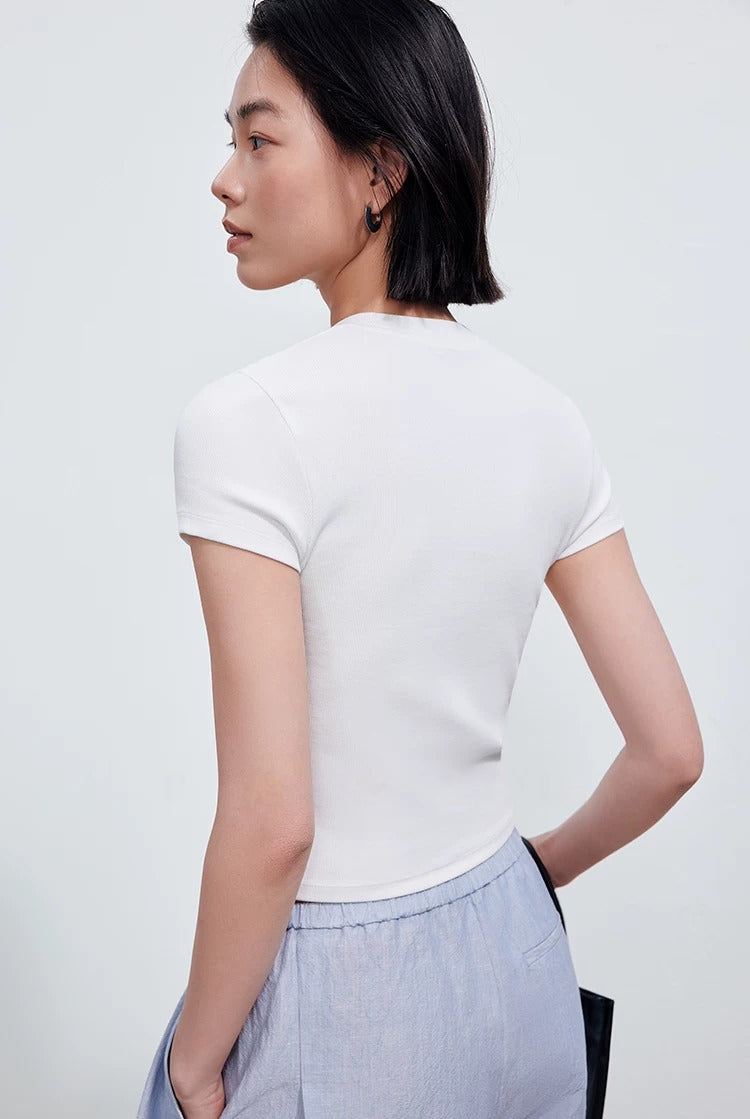 Cooling Slim-Fit Sports Tee_BDHL8327