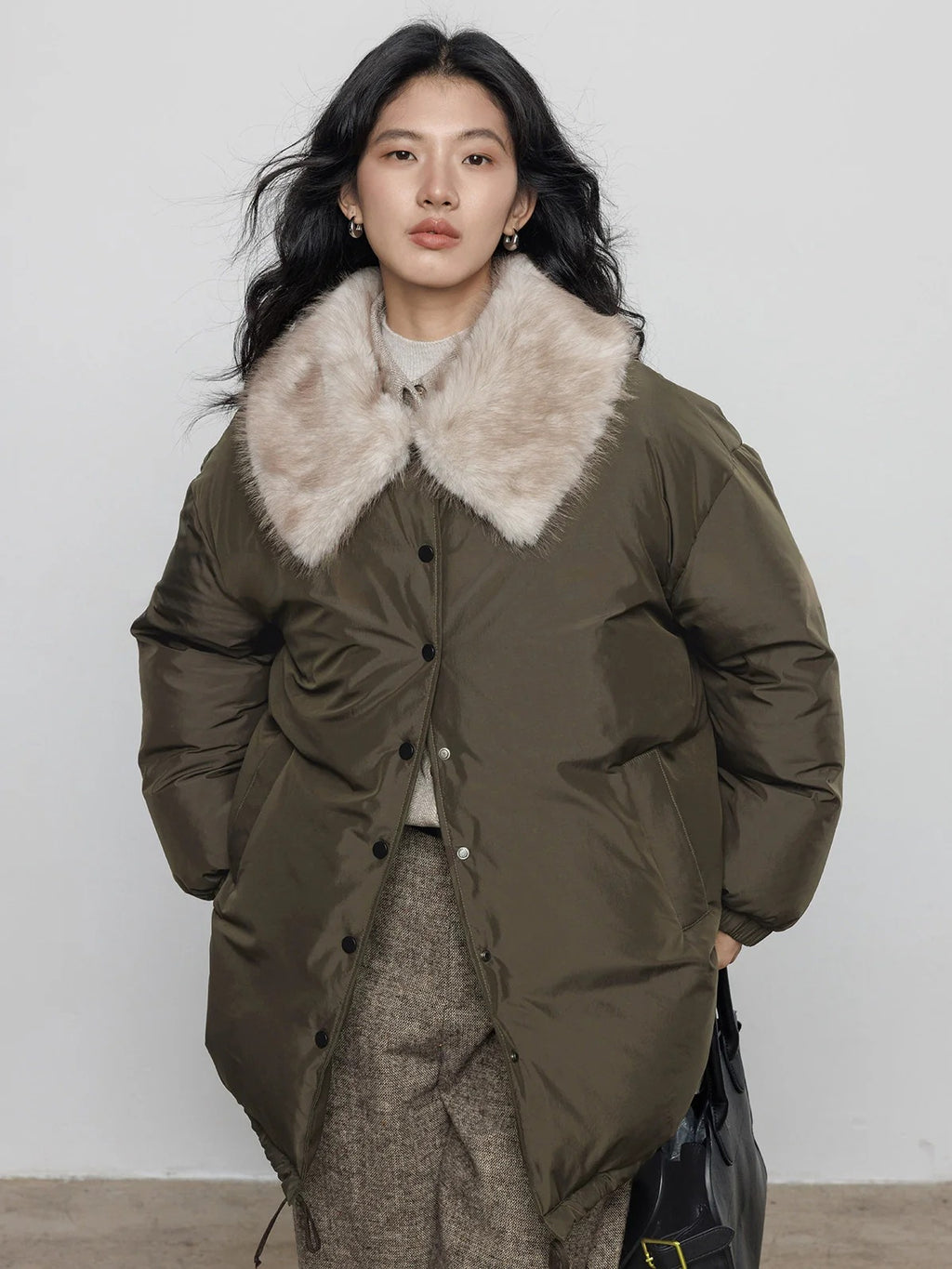 毛領羽絨外套_BDHL8083