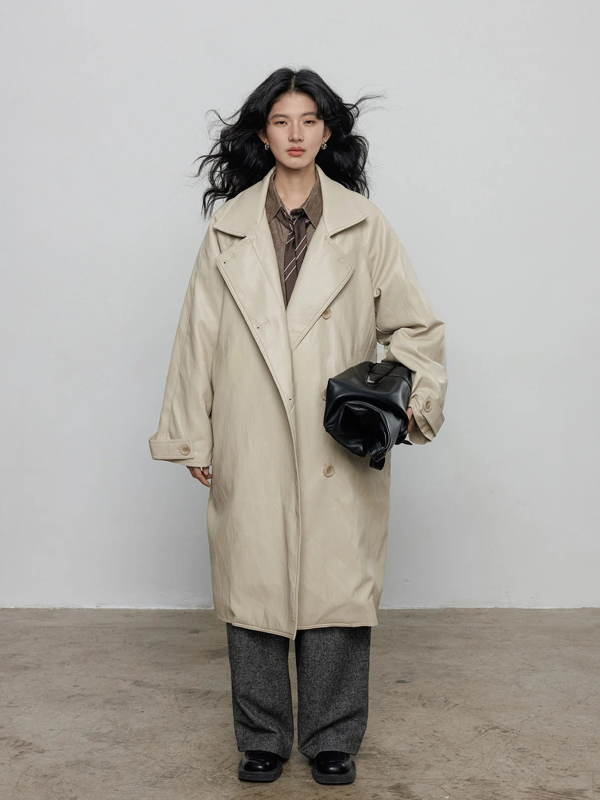 長翻領羽絨外套_BDHL8089