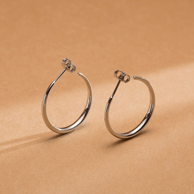 Plain ring stud pierce_BDHL4968